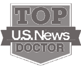 U.S. News logo with award badge design